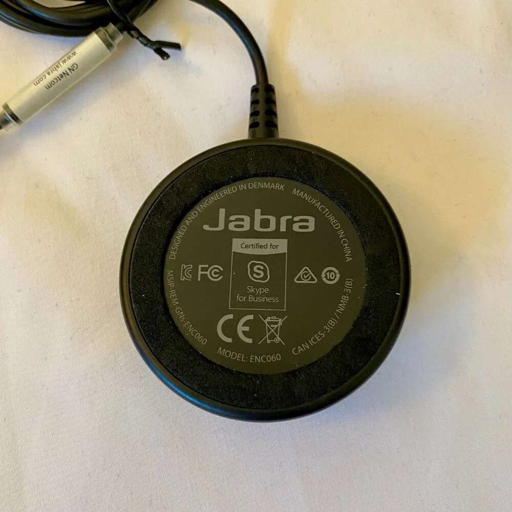 Jabra Evolve 30 II Wired Mono Headset with Microphone (ENC060) EUC